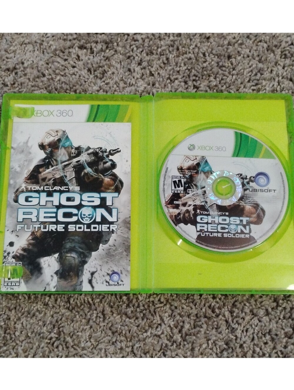 Tom Clancy's Ghost Recon Future Soldier - Xbox 360 (CIB Complete) - Picture 2 of 3